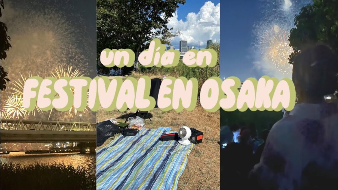 JAPON VLOG | el festival más famoso de fuegos artificiales en Osaka JAPON VLOG | el festival más famoso de fuegos artificiales en Osaka
