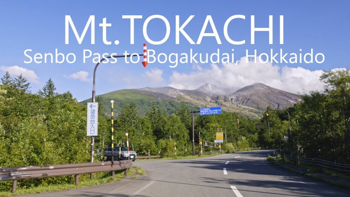 4K Hokkaido Drive | Senbo Pass to Mt. Tokachi Bogakudai Observatory, Japan