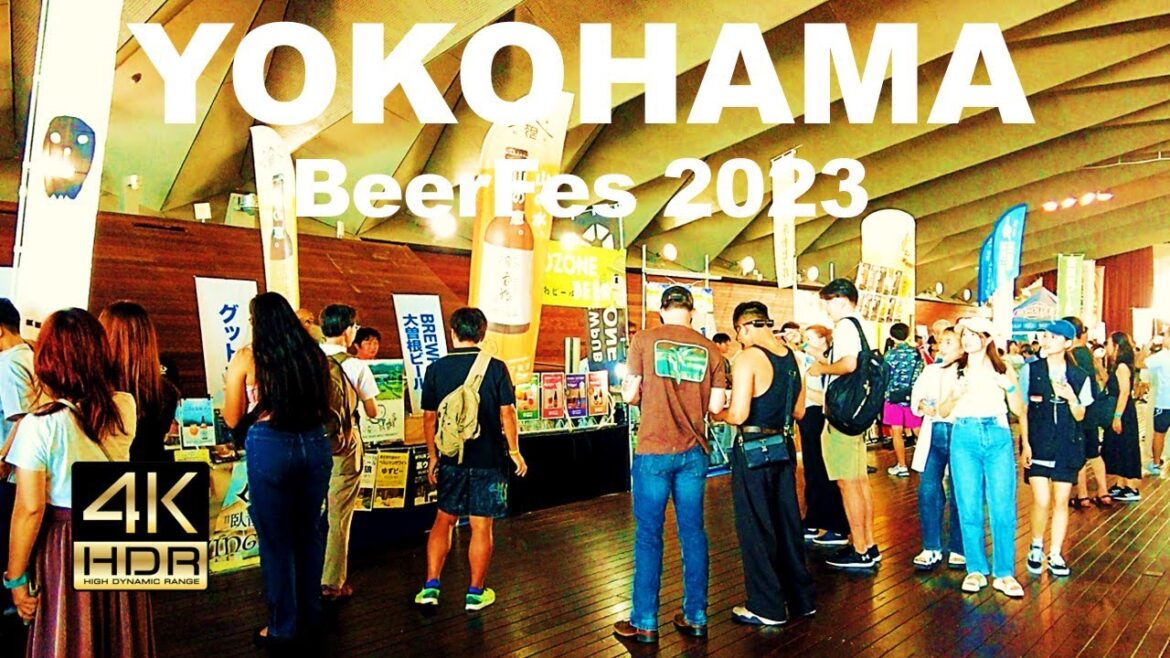 【4K HDR🇯🇵】Beerfes yokohama 2023 (Great Japan Beer Festival 2023)
