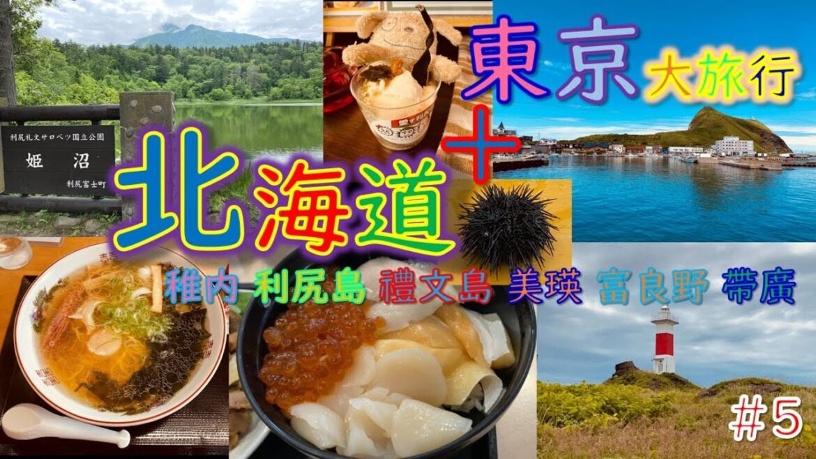 【北海道自駕遊】Day3 Part1| 稚內| 利尻島| 礼文島| 美瑛| 富良野| 帶廣| 東京|
