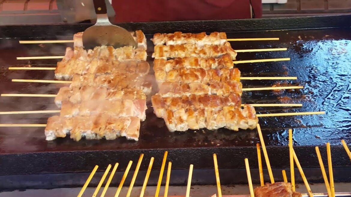 Japanese Street Food fresh from the stalls
