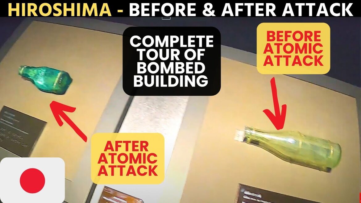 How does Damaged Building in Hiroshima Atomic attack looks like?