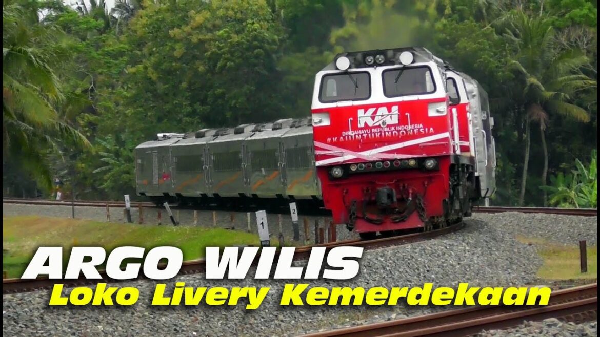 Ketemu kereta api Argo Wilis dengan Lokomotif Livery Kemerdekaan RI ke 78 di spot Jurangkah Ketemu kereta api Argo Wilis dengan Lokomotif Livery Kemerdekaan RI ke 78 di spot Jurangkah