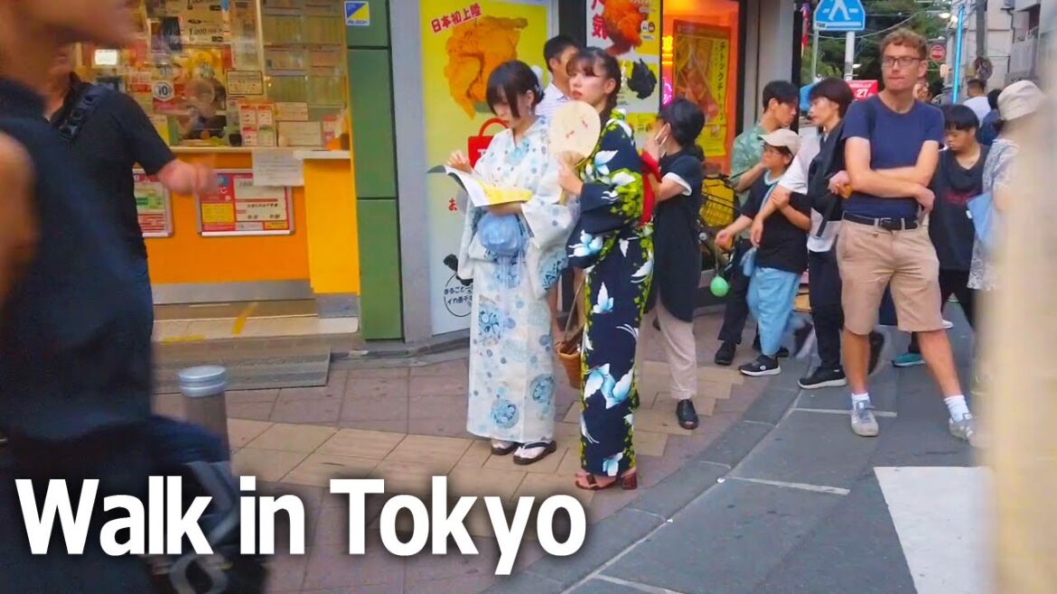 Tokyo Walking Tour – Koenji Awa Odori dance. Large crowds♪ (Aug. 2023) Tokyo Walking Tour - Koenji Awa Odori dance. Large crowds♪ (Aug. 2023)