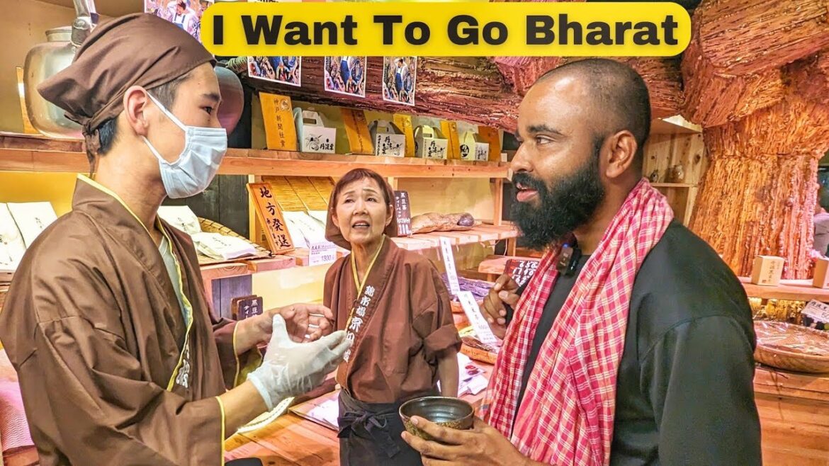 Japanese Surprised Indian In Kyoto, Japan | Nishiki Market Street Food Tour