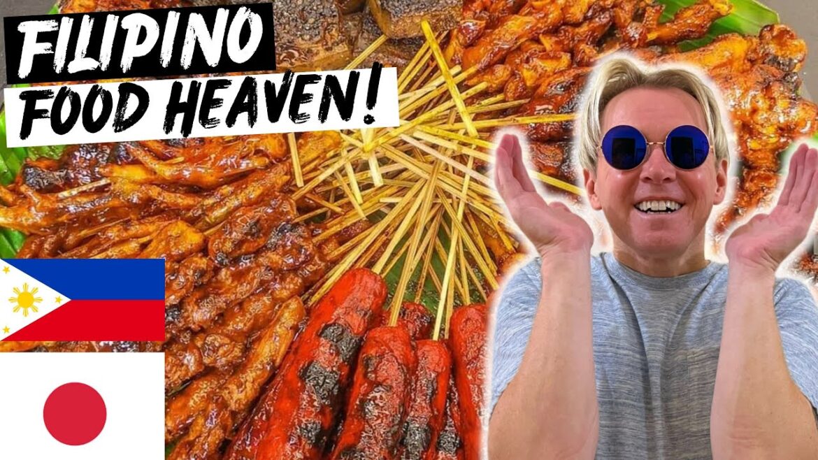 Crazy Foreigner Tries FILIPINO Food In Japan! 🇵🇭