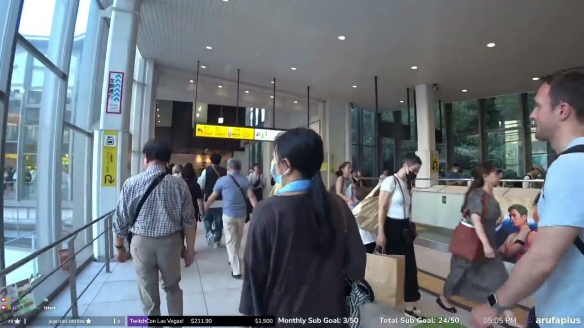 IRL Tokyo, Japan - Im back from Okinawa! hangout w/ @lexintokyo !SUBtember !win100usd !wheel