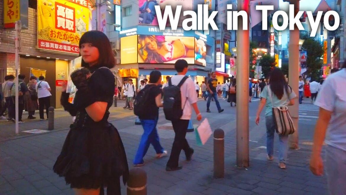 Tokyo Walking Tour - East area of Ikebukuro station. Bustling in the evening♪ (Aug. 2023)
