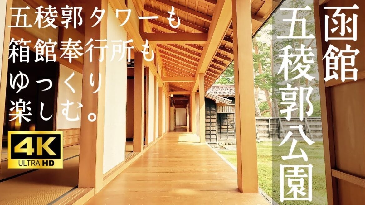 【函館五稜郭散策】函館旅行にオススメ！函館の原点を知れる場所五稜郭！五稜郭タワーの絶景！箱館奉行所の趣きに感動して欲しいです。