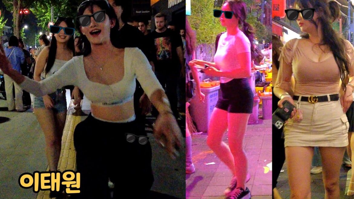 [4K 이태원의 밤은 항상 즐겁네요  🔥🔥🔥]  불금 새벽 이태원 그냥 흥 있는사람들이 넘처나요  😎😎😎ITAEWON/SEOUL/KOREA/Joo WALK