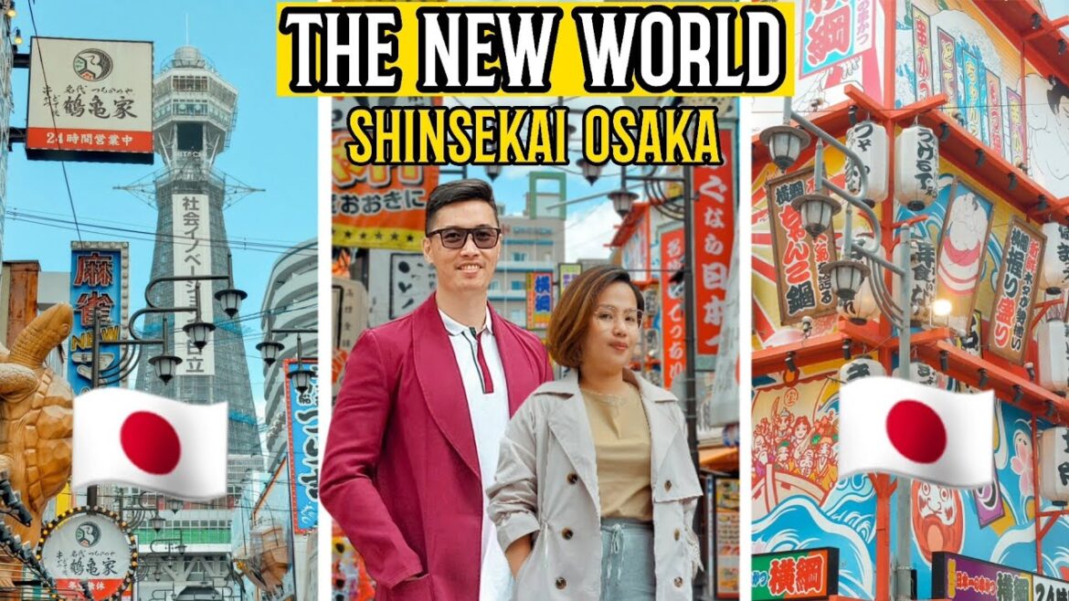 SHINSEKAI: JAPAN'S NEW WORLD | EXPLORING RETRO DOWNTOWN OSAKA | IS IT SAFE? | JAPAN VLOG 2023