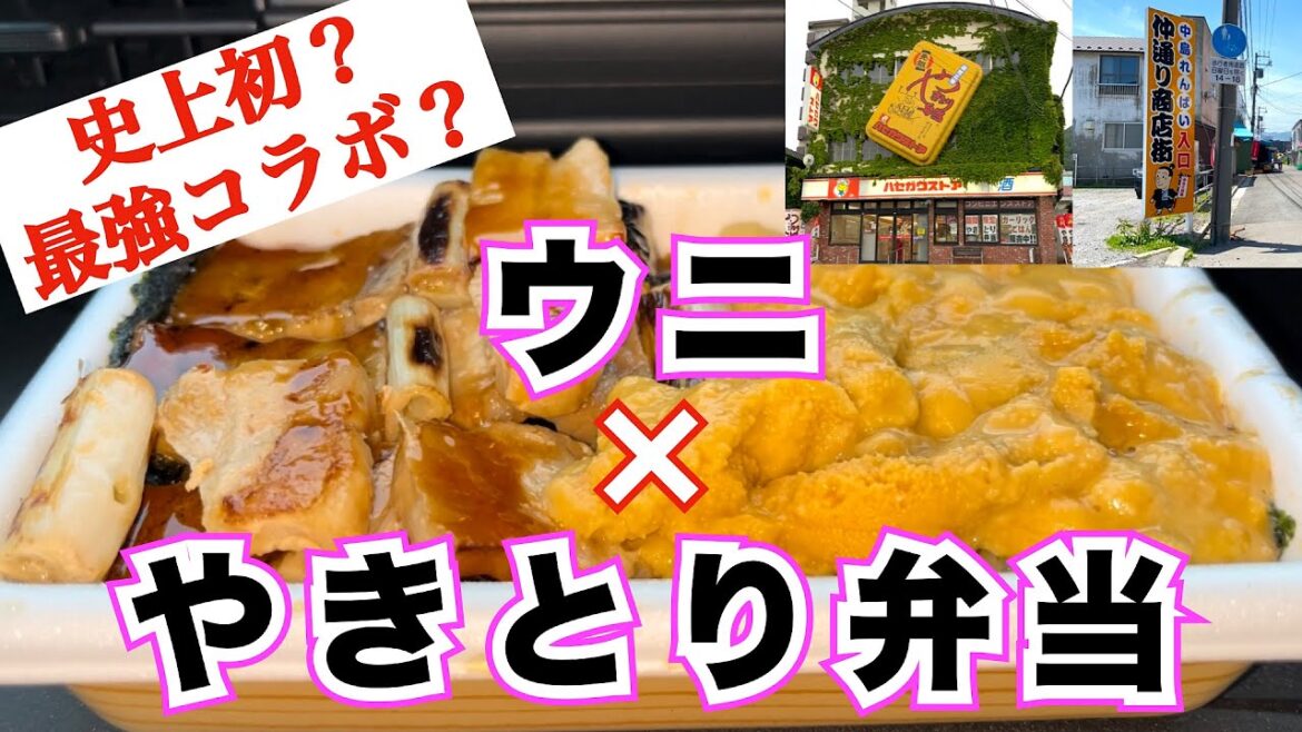 【函館海鮮グルメ③】史上初のチャレンジ? 函館産のウニを函館名物『ハセガワストア』のやきとり弁当に乗っけてみたら 衝撃的な味になった❗️ 函館市民の台所 隠れた名市場『中島廉売』紹介 【函館海鮮グルメ③】史上初のチャレンジ? 函館産のウニを函館名物『ハセガワストア』のやきとり弁当に乗っけてみたら 衝撃的な味になった❗️ 函館市民の台所 隠れた名市場『中島廉売』紹介