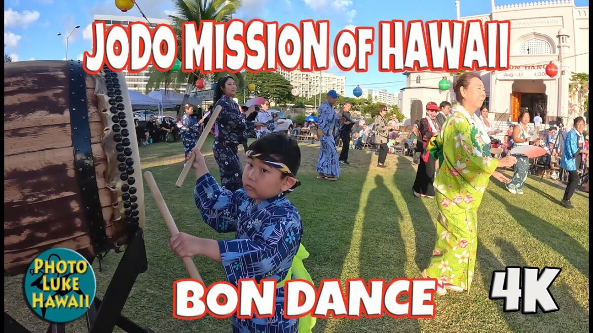 Jodo Mission Bon Bance August 19, 2023 Japanese Dance Oahu Hawaii