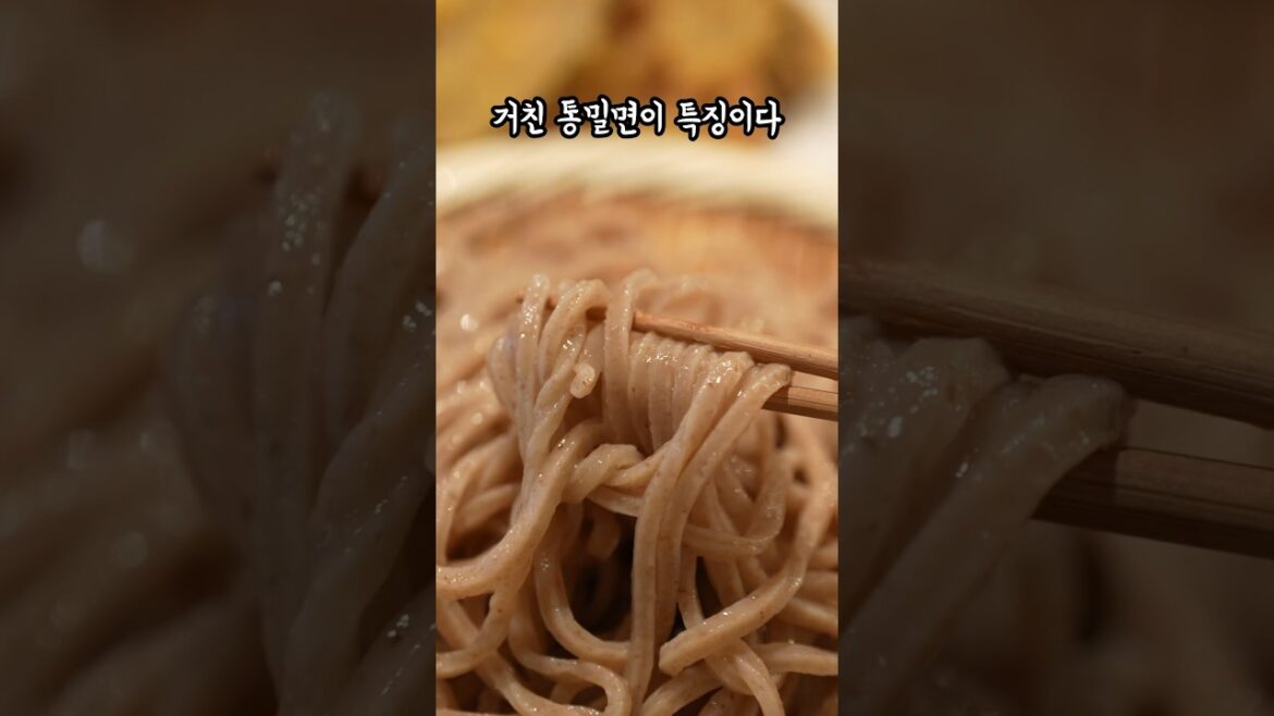 오사카 여행 미슐랭 상 남자의 거친 우동을 알려 주고 싶다