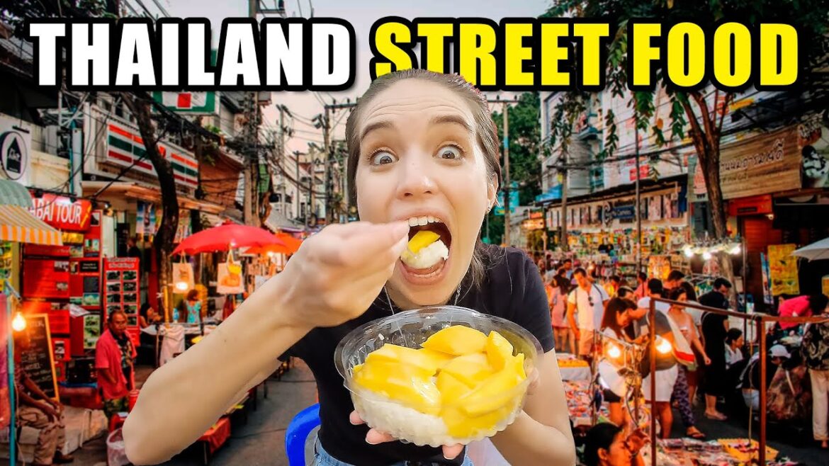 What We Found While Trying Street Food in Thailand (Chiang Mai Night Market)