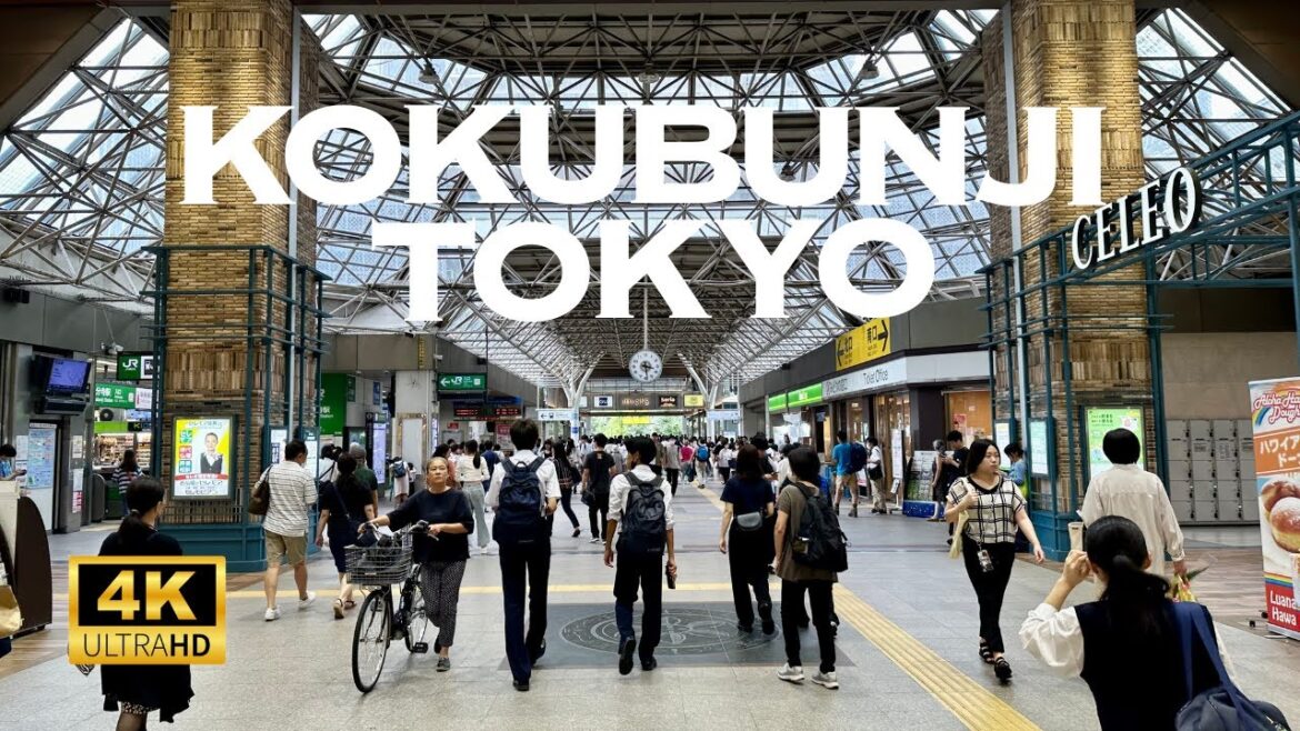 [4K] KOKUBUNJI, TOKYO 🇯🇵🐧 Nonstop Walking Tour / 国分寺 東京 散歩