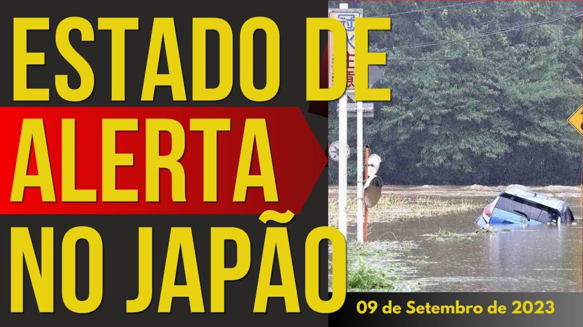 ESTADO DE ALERTA NO JAPÃO - 09/SETEMBRO/2023