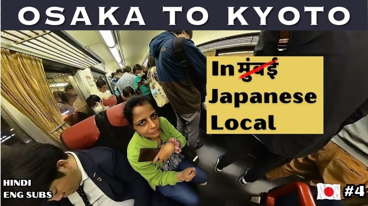 Discover Osaka's Top Attractions l Local Train to Kyoto