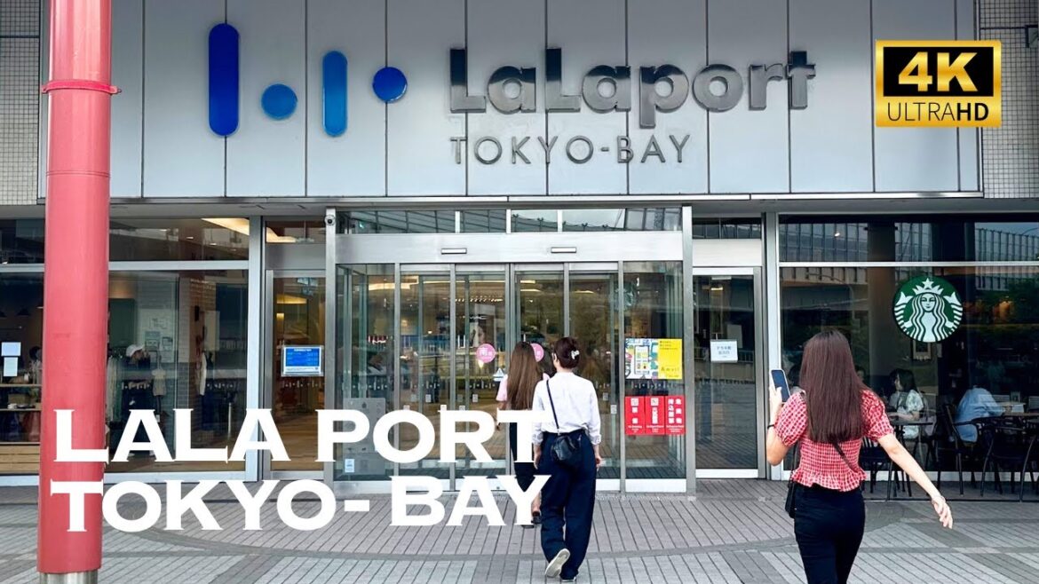 [4K] La La port TOKYO-BAY 🇯🇵🐧 Nonstop Walking Tour / ららぽーと東京ベイ 散歩