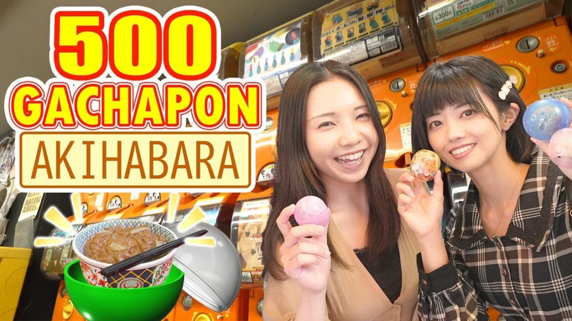 500 GACHAPON!!Gachapon Kaikan in Akihabara, Tokyo 500 GACHAPON!!Gachapon Kaikan in Akihabara, Tokyo