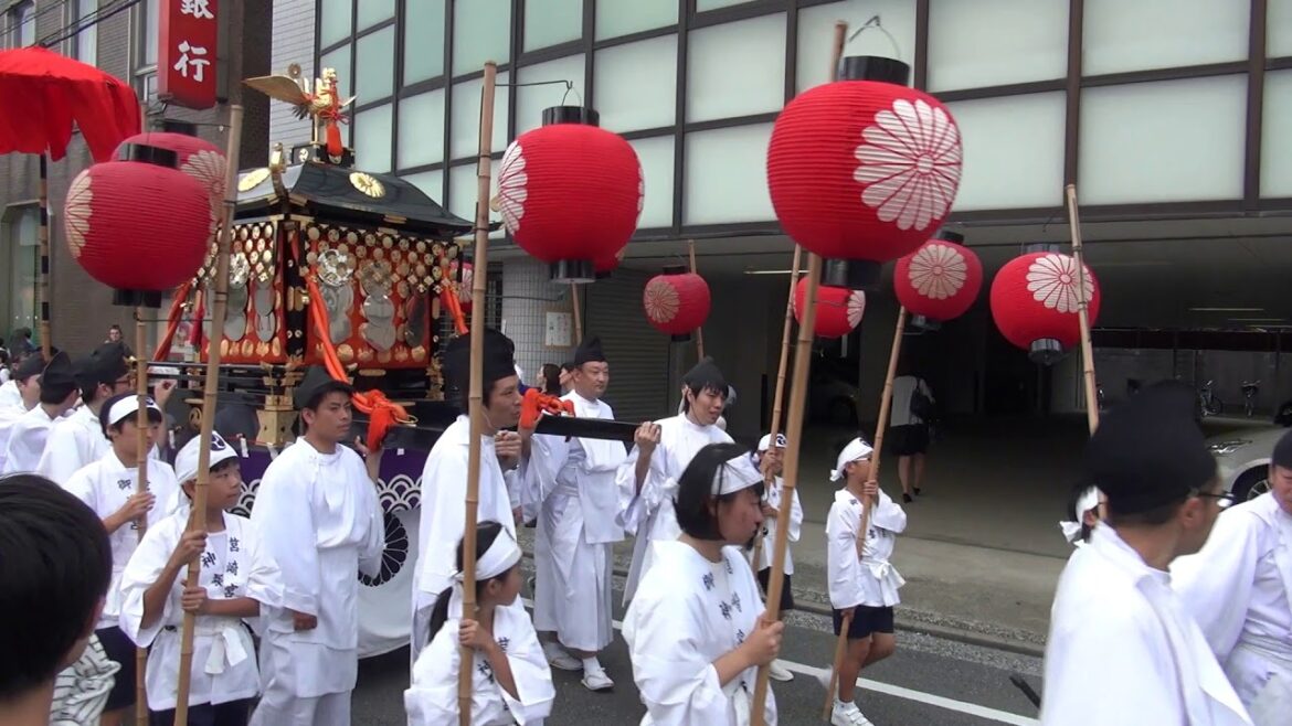 筥崎宮 放生会   御神輿行列（お下り）2019/09/12