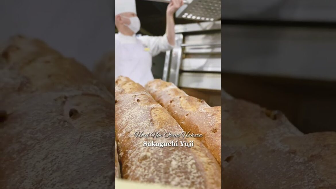 最高のパン職人が作る一品！　〜ホテルニューオータニ博多〜【My Life】#shorts