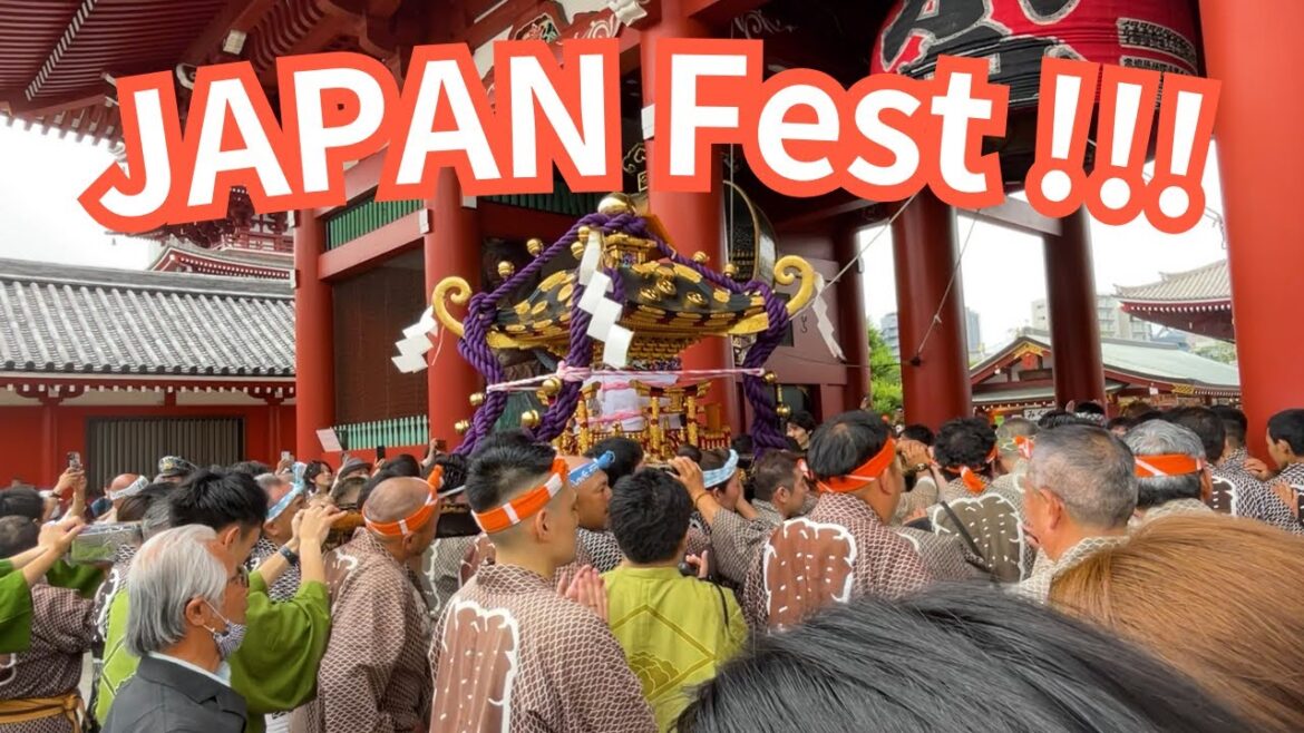 Diving into the Excitement of Asakusa’s Festival🎌 | Asakusa SANJYA Festival Diving into the Excitement of Asakusa's Festival🎌 | Asakusa SANJYA Festival