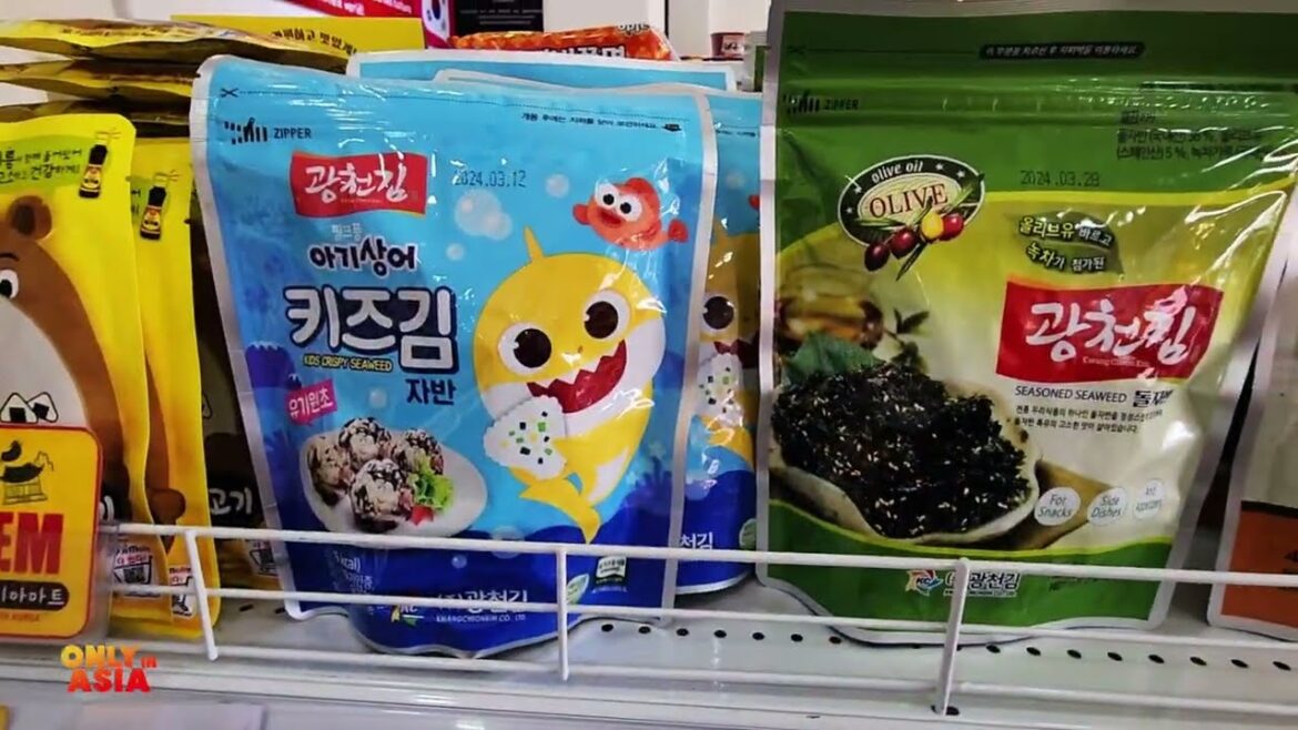 KOREAN SUPERMARKET IN PATTAYA !!! 4K Tour & Prices