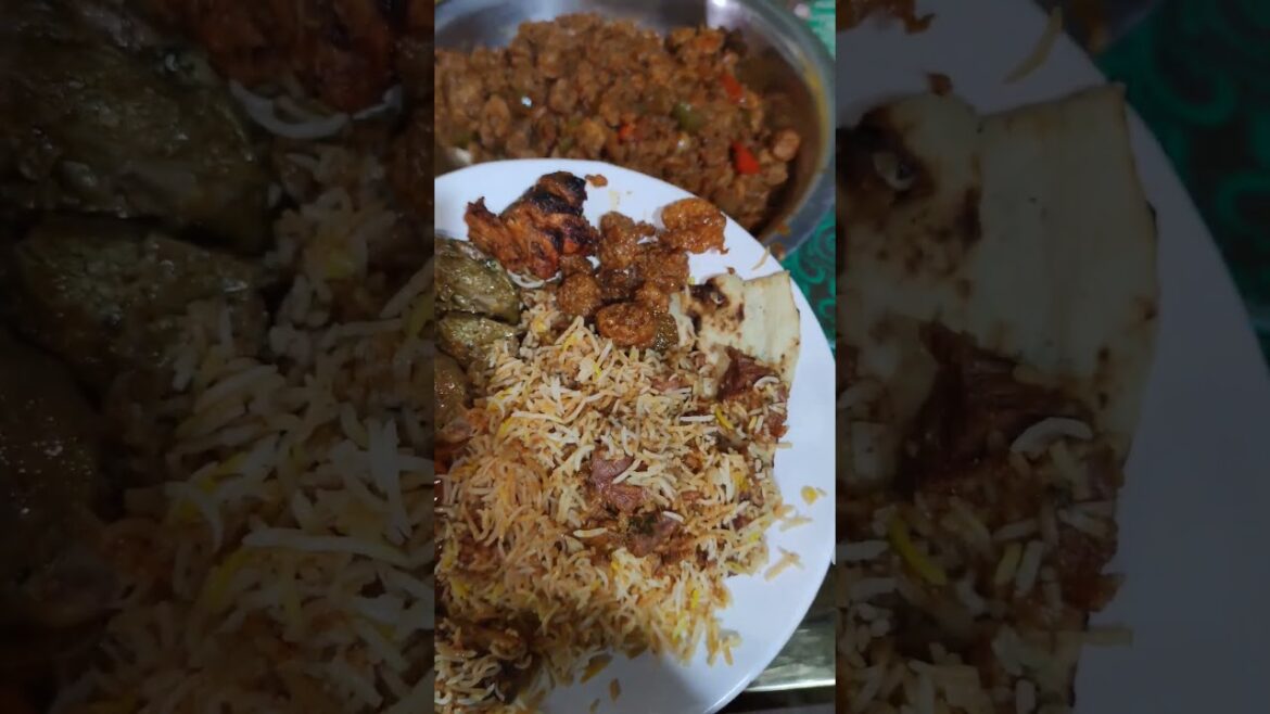 Non Veg Wedding Food in Hyderabad | Vivaahaa Bhojanambu #shorts #biryani #chicken #mutton #eggcurry