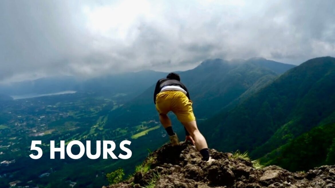 Solo Hiking  5 hours on Mt. Kintoki Japan