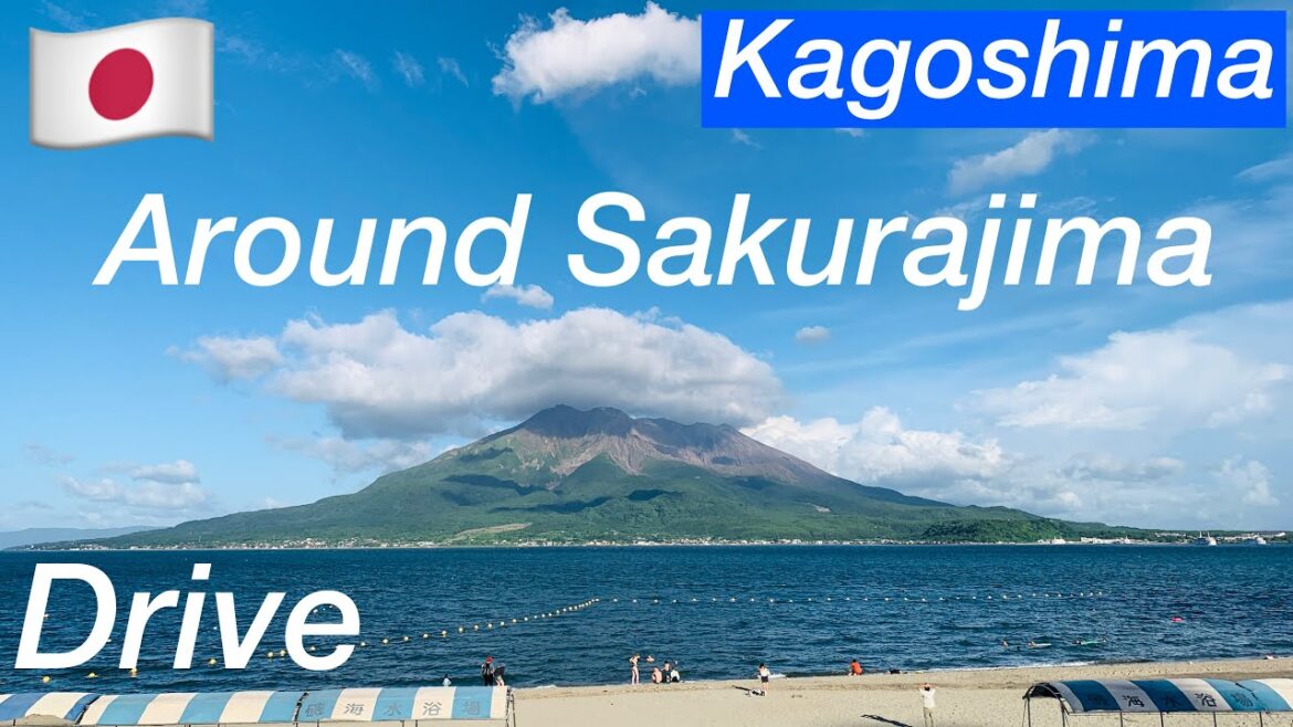 🇯🇵Japan /Kagoshima /Drive around the Sakurajima seaside! / Tarumizu ferry, Kinko bay 🇯🇵Japan /Kagoshima /Drive around the Sakurajima seaside! / Tarumizu ferry, Kinko bay
