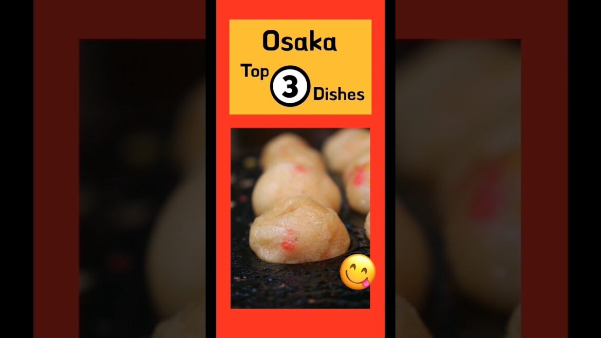 Osaka Food Heaven #travel #japan #osaka 大阪 トップ3ランキング osaka vs gauff