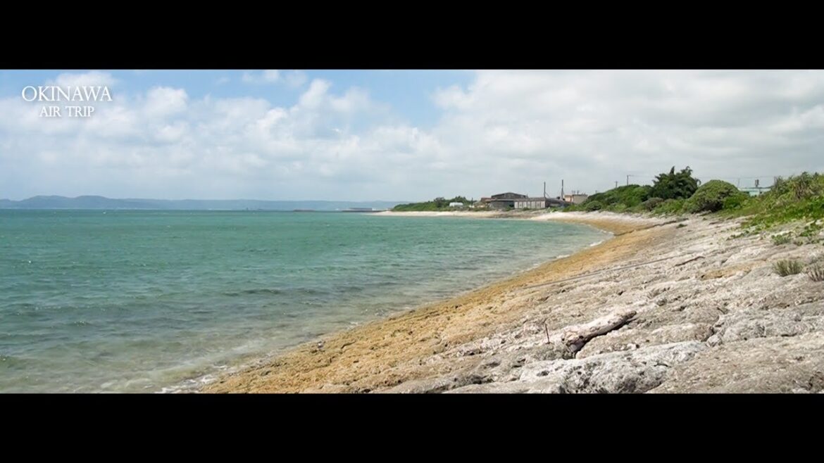 【OKINAWAN NATURAL BEACH 4K 180mins】　琉球・二つ宮に守られた古湊　屋宜湊の干潟