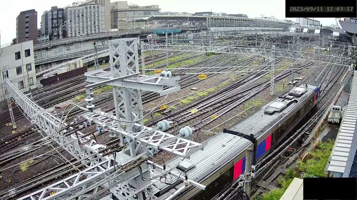 2023/09/11 12:00～ 【ARCHIVE】Kyoto Station Live Cam JR京都駅  鉄道ライブカメラ  京都ライブカメラ TrainCam