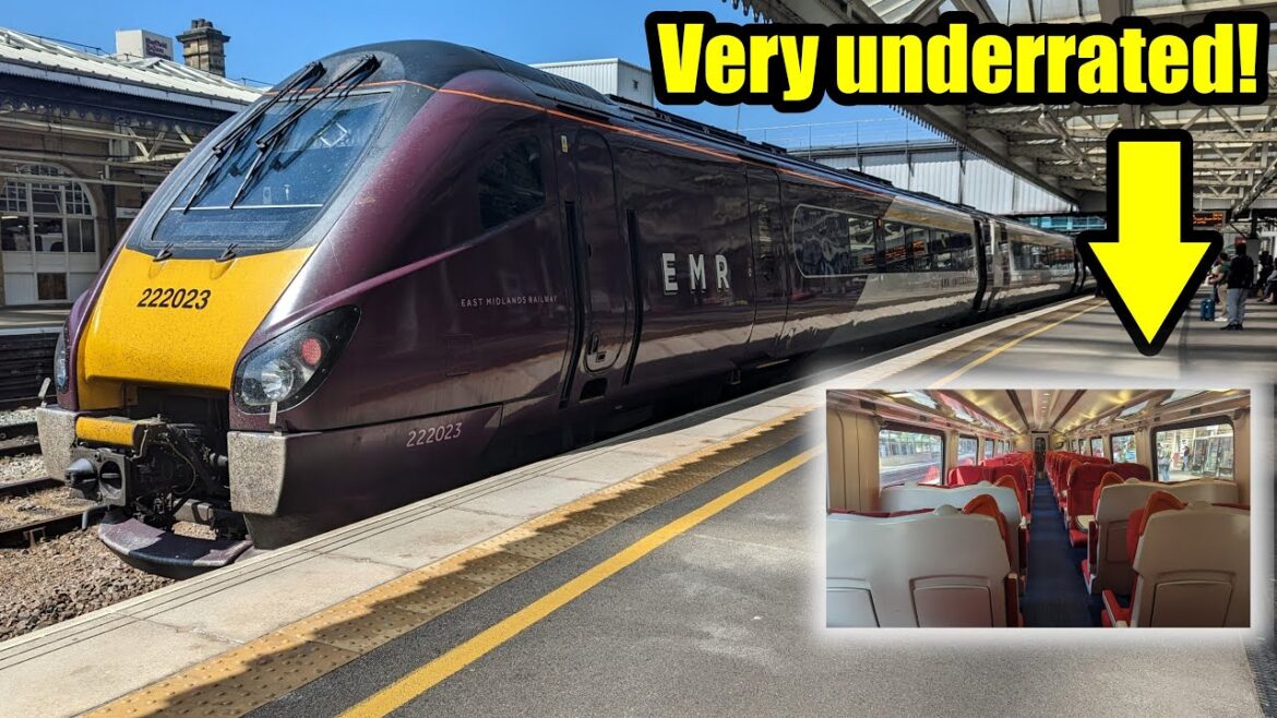 The Class 222 Meridian: EMR’s Underrated Workhorse! The Class 222 Meridian: EMR's Underrated Workhorse!