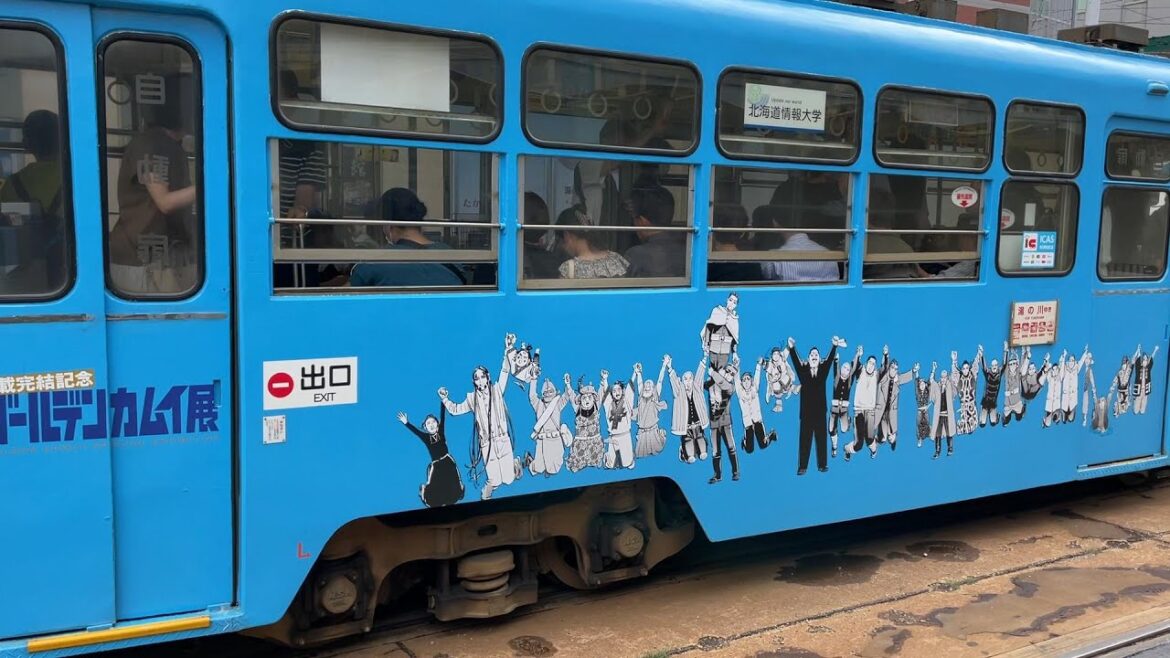 Golden kamuy Exhibition in Hakodate, Hokkaido, Japan.