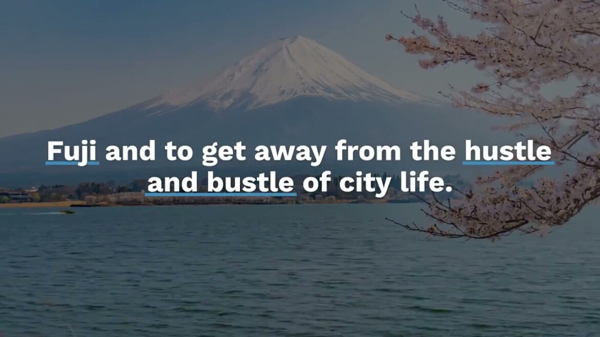 Travel to Fuji