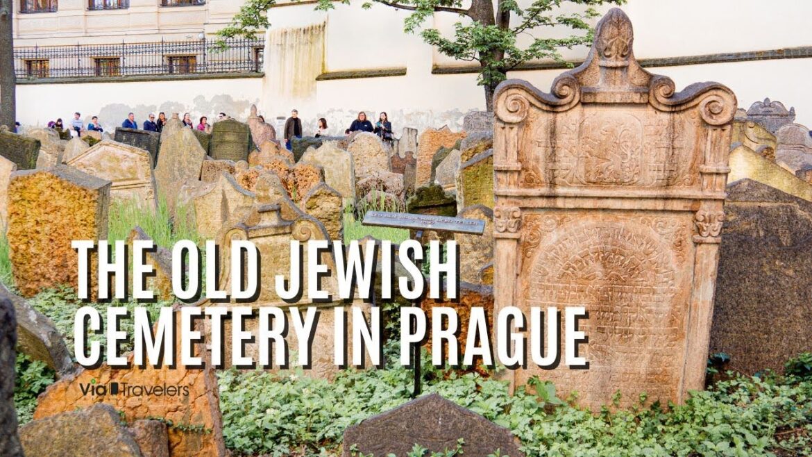 Old Jewish Cemetery in Prague, Czechia [4K UHD]