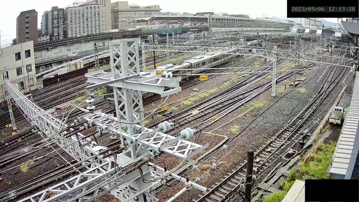 2023/09/06 12:00～ 【ARCHIVE】Kyoto Station Live Cam JR京都駅  鉄道ライブカメラ  京都ライブカメラ TrainCam