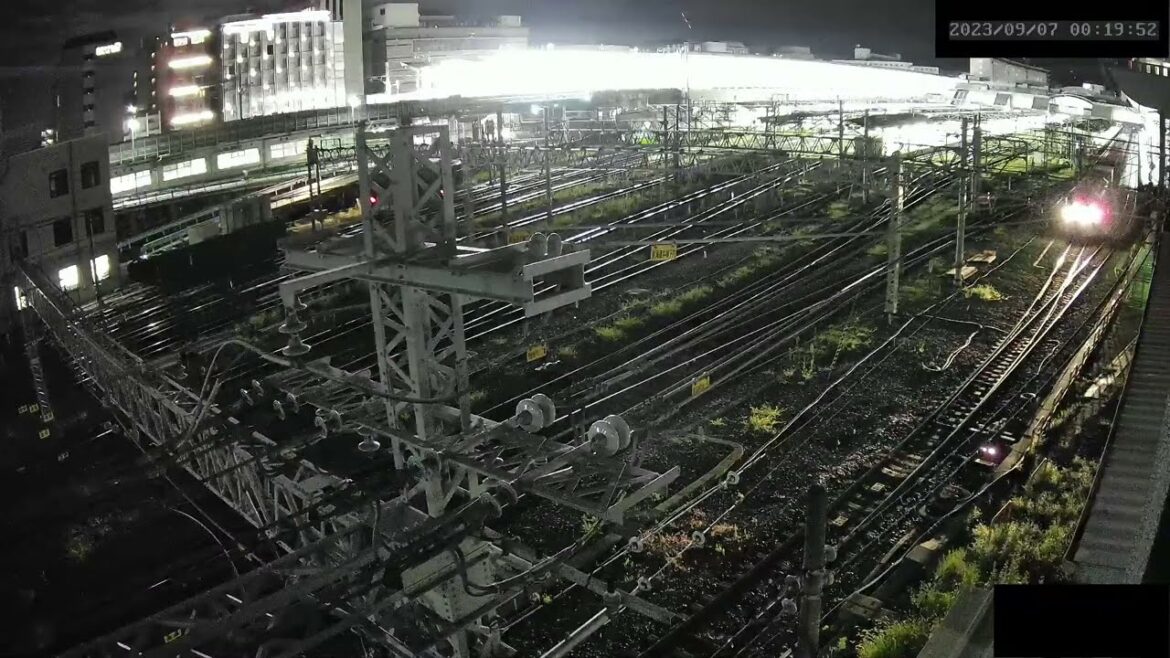 2023/09/07 0:00～ 【ARCHIVE】Kyoto Station Live Cam JR京都駅  鉄道ライブカメラ  京都ライブカメラ TrainCam