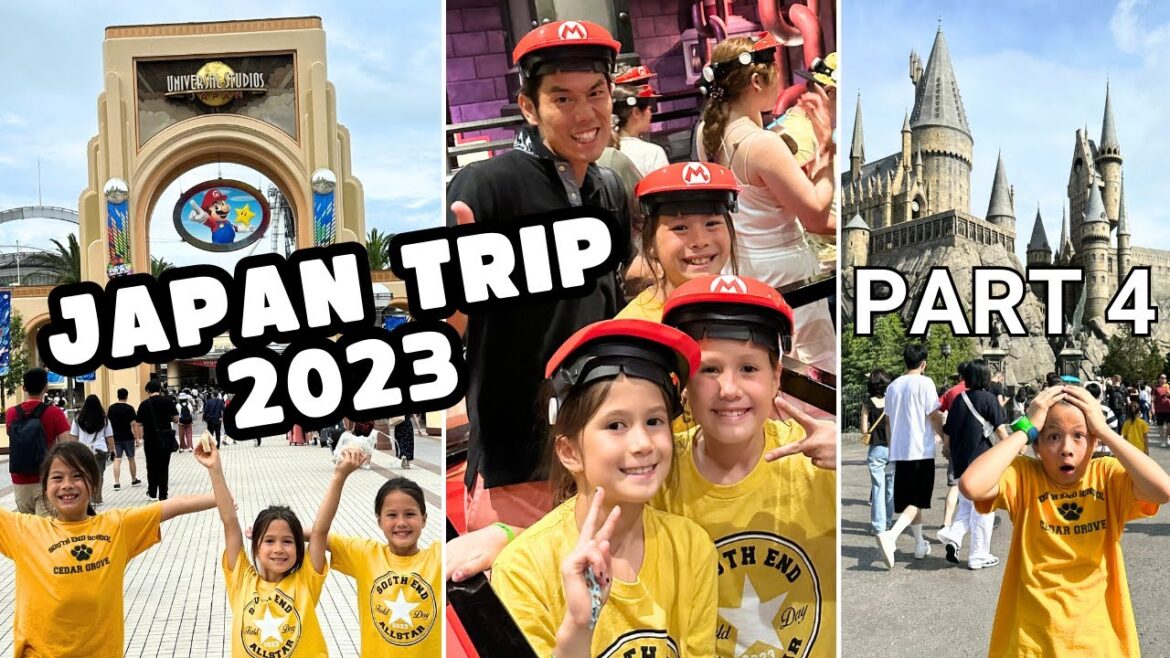 Japan Trip 2023 Part 4 - Universal Studios Japan (incl. Nintendo World + Harry Potter)