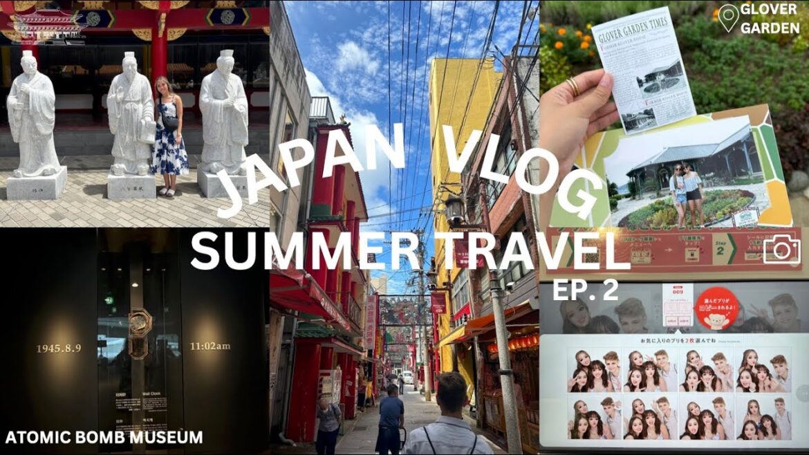 SUMMER TRAVEL VLOG | NAGASAKI: confucius shrine, peace park, atomic bomb museum & glover garden SUMMER TRAVEL VLOG | NAGASAKI: confucius shrine, peace park, atomic bomb museum & glover garden