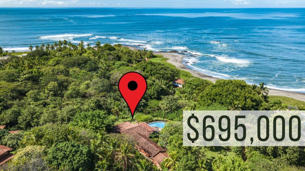 Costa Rica Home for Sale: 100 Steps to the Beach - Under Contract