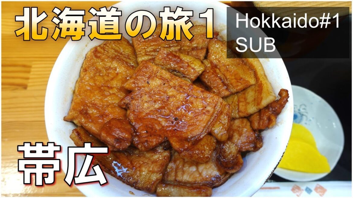 【北海道#１】帯広のグルメ/帯広神社/北の屋台/豚丼のとん田/六花亭/Local Food and Shrine in Obihiro, Hokkaido帯広】