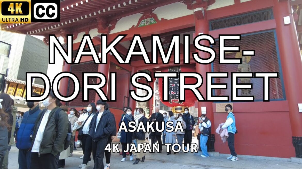 [4K] Japan Walk Tour | Nakamise dori | Senso ji | Asakusa