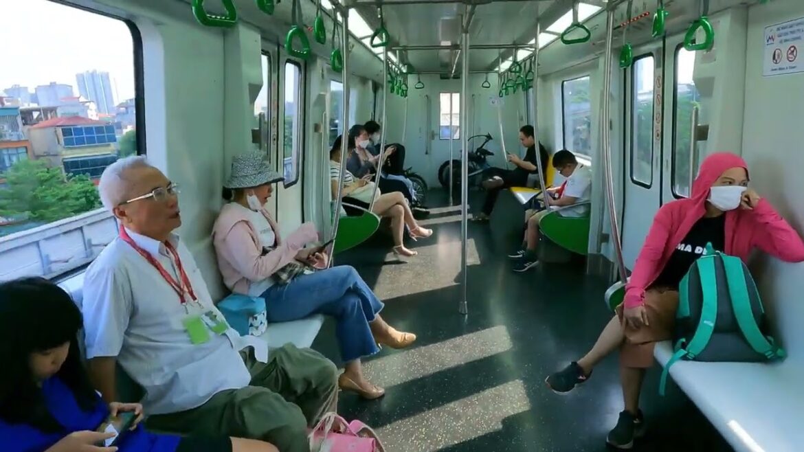 【VIETNAM 4K】Lang Station • Hanoi Metro Line 2A【TOKYO 東京】