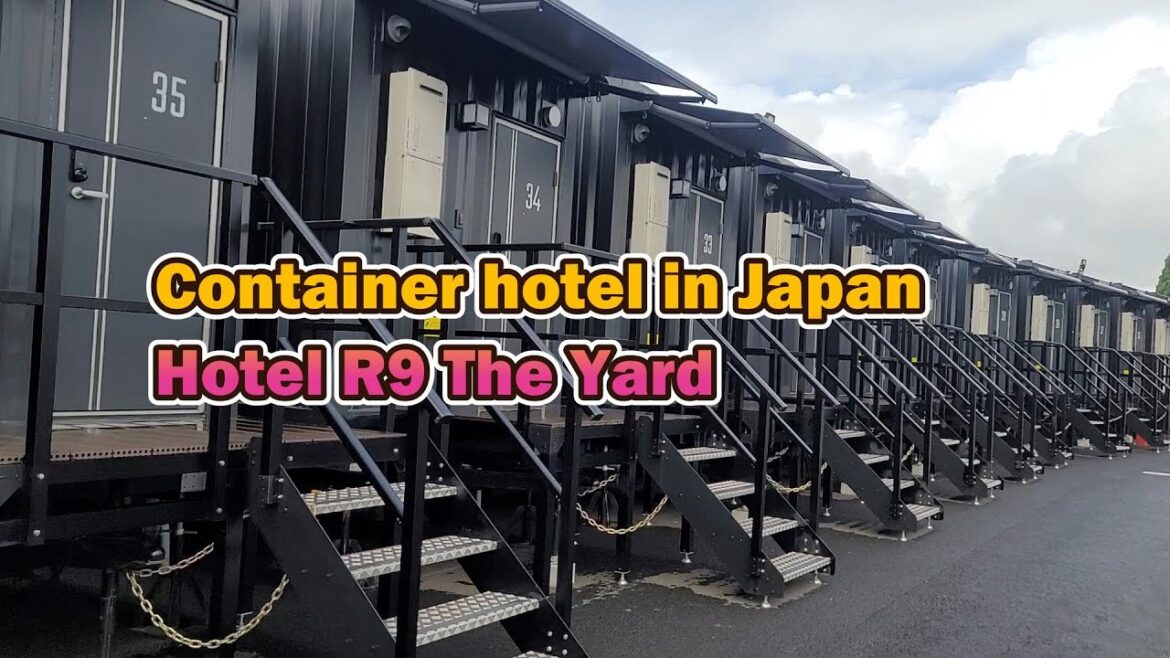 Japan Road Trip | Container hotel in Japan | コンテナホテルに泊まってみた | The Yard R9 | Kumamoto 熊本