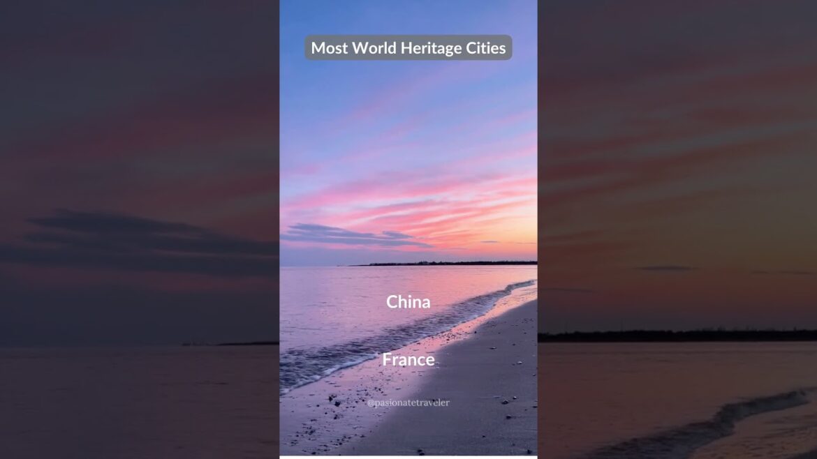 Top 5 Most World Heritage Cities #interestingfacts #top5 #travel
