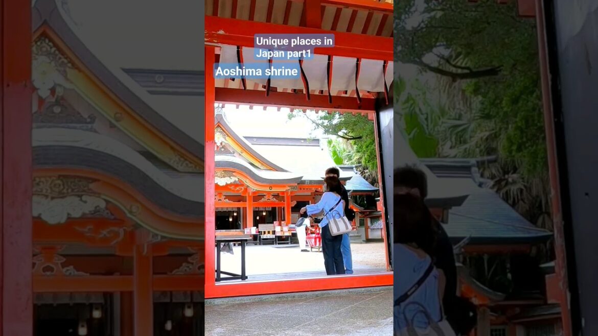 Unique places in Japan part 1 - Aoshima shrine - Tsuno - Tottori Sand dunes