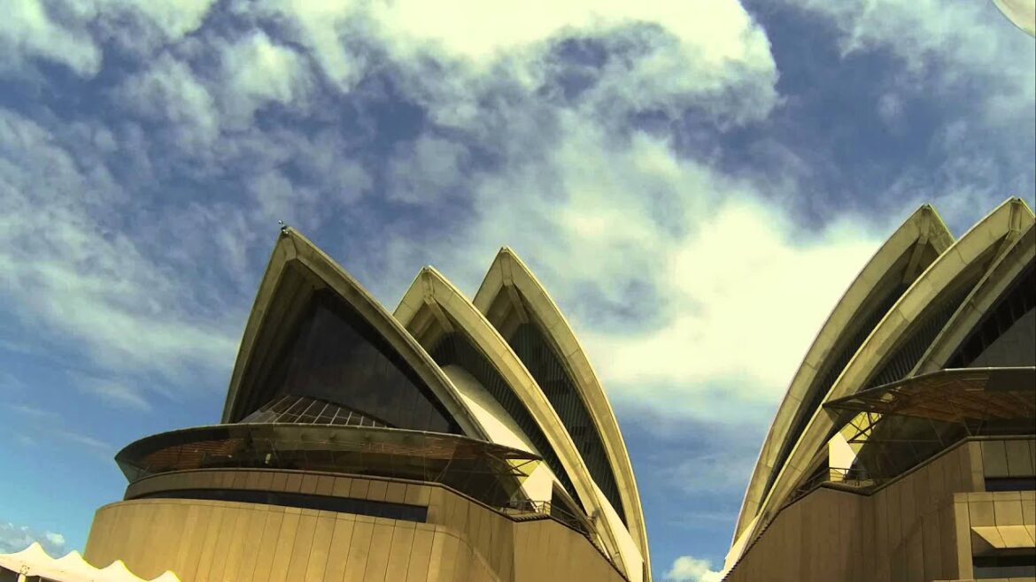 Sydney opera movie time-lapse gopro